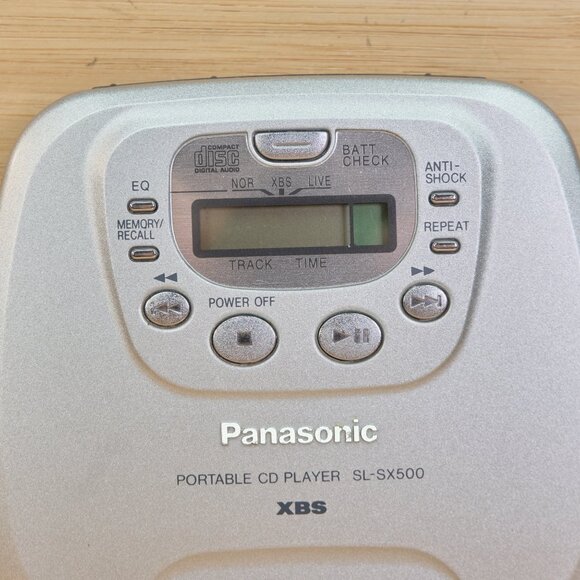Vintage Panasonic SL-SX500 Portable CD Player / Made in Japan / Tested - Picture 2 of 7